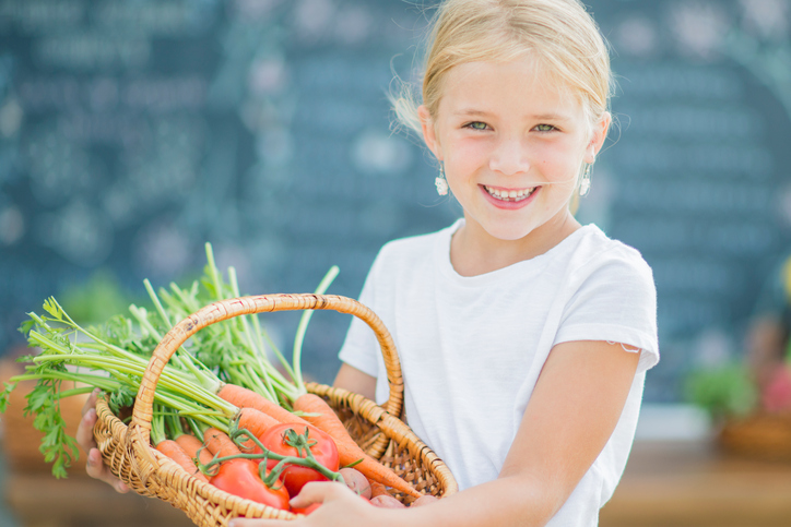 Une alimentation bio pour nos enfants