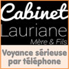 Voyance sérieuse par téléphone - Consultation ésotérique en privée/sans support avec médiums purs (don de naissance) - Votrevoyanceserieuse.fr, site officiel du Cabinet de voyance Lauriane (référent dans la voyance intuitive personnalisée), propose des consultation de Voyance sérieuse par téléphone en privé (forfait sécurisé à petit prix) - Ainsi, en tant que médiums purs (don de naissance) Lauriane ​et Dorian (mère et fils) proposent des consultations ésotériques en privée et sans support . 