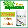 Anti âge naturel chien et chat - Canivida | Labo-demeter.com