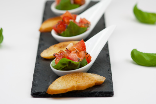 Carpaccio de légumes à l'huile d'olive 