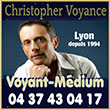 Voyant-medium sérieux à Lyon - Christopher Voyance - Christopher, voyant médium à Lyon, propose ses dons de clairvoyance et médiumnité pour éclairer notre avenir tél 04 37 43 04 17