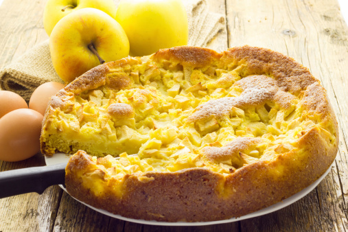 Clafoutis aux pommes