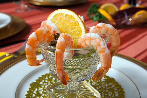 Le cocktail de crabe et crevettes