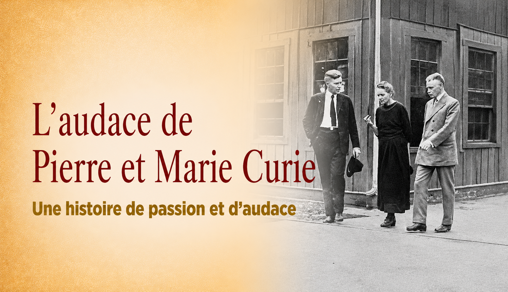 L'audace de Pierre et Marie Curie