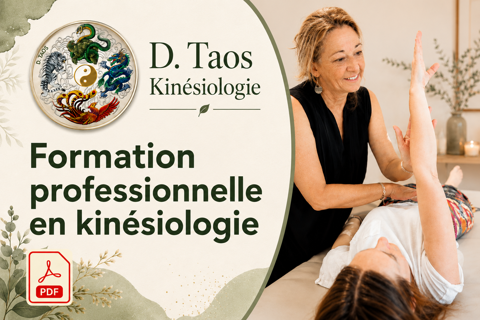 Formation en kin&eacute;siologie Var - Devenir kin&eacute;siologue certifi&eacute; | D.Taos Kin&eacute;siologie