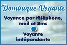 Voyance par téléphone sérieuse/datée (voyante indépendante) - Consultation tarot/oracle - Dominique voyante, voyante indépendante reconnue (don générationnel), propose des consultations de voyance par téléphone sérieuse datée, de voyance par SMS et de voyance par mail - Elle propose aussi des consultations en ressenti avec des supports tels que : tarot, oracle, numérologie et pendule 