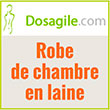 Robe de chambre en laine Mérinos pour femme - Peignoir chaud, confortable et isolant - Dosagile.com - Le Dos Agile, spécialiste référent du dos et des produits pour le bien-être, propose sa robe de chambre en laine Mérinos pour femme qui est un véritable peignoir féminin chaud, confortable et isolant - Cette robe de chambre en laine unique apporte la douceur et la qualité de la pure laine vierge Woolmark. Cette robe de chambre en laine naturelle pour femme/homme et unisex nous enveloppera de douceur et chaleur. De plus, Isolante et chaude, elle laisse la peau respirer, évitant les problèmes de transpiration. Ce peignoir en laine est idéal pour la sortie du bain, regarder la télé ou paresser sur son canapé. 