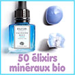 Elixirs bio de lithothérapie (pierres, minéraux, cristaux) - Harmonisation des chakras - Méthode thérapeutique/bioénergétique de Regina Martino - Elixirs-mineraux.fr - Elixirs-mineraux.fr, site de l’entreprise de lithothérapie Roche Mère/Shungite.fr, reconnue comme référent en élixirs bio de lithothérapie (cristaux, minéraux et pierres) et en harmonisation de chakras, propose Cette nouvelle gamme de 50 élixirs minéraux qui vient compléter ce système de soin bioénergétique basé sur la résonance des signatures vibratoires des pierres et cristaux avec le corps énergétique et les chakras. Ces élixirs minéraux La Roche Mère ont ainsi été conçus pour offrir au public et aux thérapeutes en cabinet la richesse des informations vibratoires des pierres et cristaux, la facilité d’utilisation de ce système étant basée sur le test résonance/couleur. 