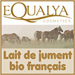 Lait de jument bio (fabrication française artisanale) - Cosmétiques naturels - Compléments alimentaires bien-être | Equalyacosmetics.com - Equalya/Haras Vallée Haflinger, producteur français (Sarthe/72) référent, depuis + de 20 ans, en lait de jument bio et éleveur de poneys et juments Haflinger, est une marque familiale/artisanale sur le lait de jument Bio: lait de jument cru (congelé, lyophilisé, gélules), cosmétiques bio/naturels (soins visage/corps) 