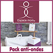 Pack complet Espace Mom anti-ondes nocives - Pack complet comprenant l’ensemble des dispositifs mom® pour une protection optimale. Toutes les solutions mom® dans un seul pack pour protéger votre famille et votre habitation des ondes nuisibles tels que la 5G, le wifi, le linky