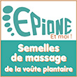 semelles acupression/réflexologie - semelles massage/retour veineux - orthèse allux valgus - Patchs détox - Epione et moi - semelles acupression/réflexologie - semelles massage/retour veineux - orthèse allux valgus - détox Epione et moi