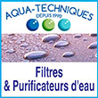 Purificateur d'Eau Aqua-Techniques - Distributeur exclusif des marques Doulton, British Berkefeld, Sprite Showers, Hydron Cyklon Cintropur