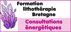 Formations en Lithothérapie/Consultations en Lithothérapie Rennes/Brest (Bretagne/56) - Séances bilan énergétique Quimper, Vannes, Lorient, Morlaix Rééquilibrage/Harmonisation énergétique - Chrystelle Millet, réflexologue, naturopathe, fleurs de Bach | Formation-lithotherapie-bretagne.com - Chrystelle Millet, formatrice en lithothérapie, réflexologue, naturopathe, praticienne Fleurs de Bach/Elixirs minéraux, propose des formations en Lithothérapie et des consultations en Lithothérapie en Bretagne/56 : Rennes, Brest, Quimper, Vannes, Lorient, Morlaix - Elle propose aussi des séances et bilans énergétiques personnalisés, ainsi que des rééquilibrages/Harmonisations énergétiques (travail sur les énergies subtiles/chakras) et une méthode d’approche globale de force de guérison naturelle