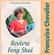 Livre de Feng Shui - Revivre avec le Feng Shui - Françoise Chevalier Créatrice de la Méthode Feng Shui Énergétique et Humain Revivre avec le Feng Shui Un guide pour les femmes pour retrouver votre joie de vivre, vous réaliser et renaître, à tout âge. L'intention de ce livre est de vous guider à retrouver l'envie de vivre, la foi en vous et dans vos envie, et de les réaliser avec joie et certitude. J'ai été poussée à écrire "Revivre avec le Feng Shui" pour inspirer et aider les femmes qui ont la sensation d'être passées à côté de leur vie, qui ont beaucoup donné pour les autres au point de s'oublier, à (re)construire une vie fluide, légère et joyeuse. C'est ce que j'ai vécu à 58 ans, après avoir tout perdu encore une fois. Je me suis rendu compte que je m'étais oubliée pour les autres, trop habituée à contenter tout le monde. Et moi dans tout ça ? Il était temps que j'apprenne à faire pour moi, à construire mon épanouissement. C'est ce que je transmets à plus de 400 femmes chaque année dans mes formations en Feng Shui Énergétique et Humain. Depuis plus de dix ans, je ne cesse de m'émerveiller de voir le visage de ces femmes s'illuminer, de les voir se transformer de l'intérieur, redécouvrir la joie de vivre, accueillir ce qui arrive avec un nouvel état d'esprit, se lancer dans de nouveaux projets, s'épanouir pleinement et réaliser leur mission de vie. C'est ce que je vous souhaite, à vous aussi, en vous plongeant dans la lecture de ce livre.