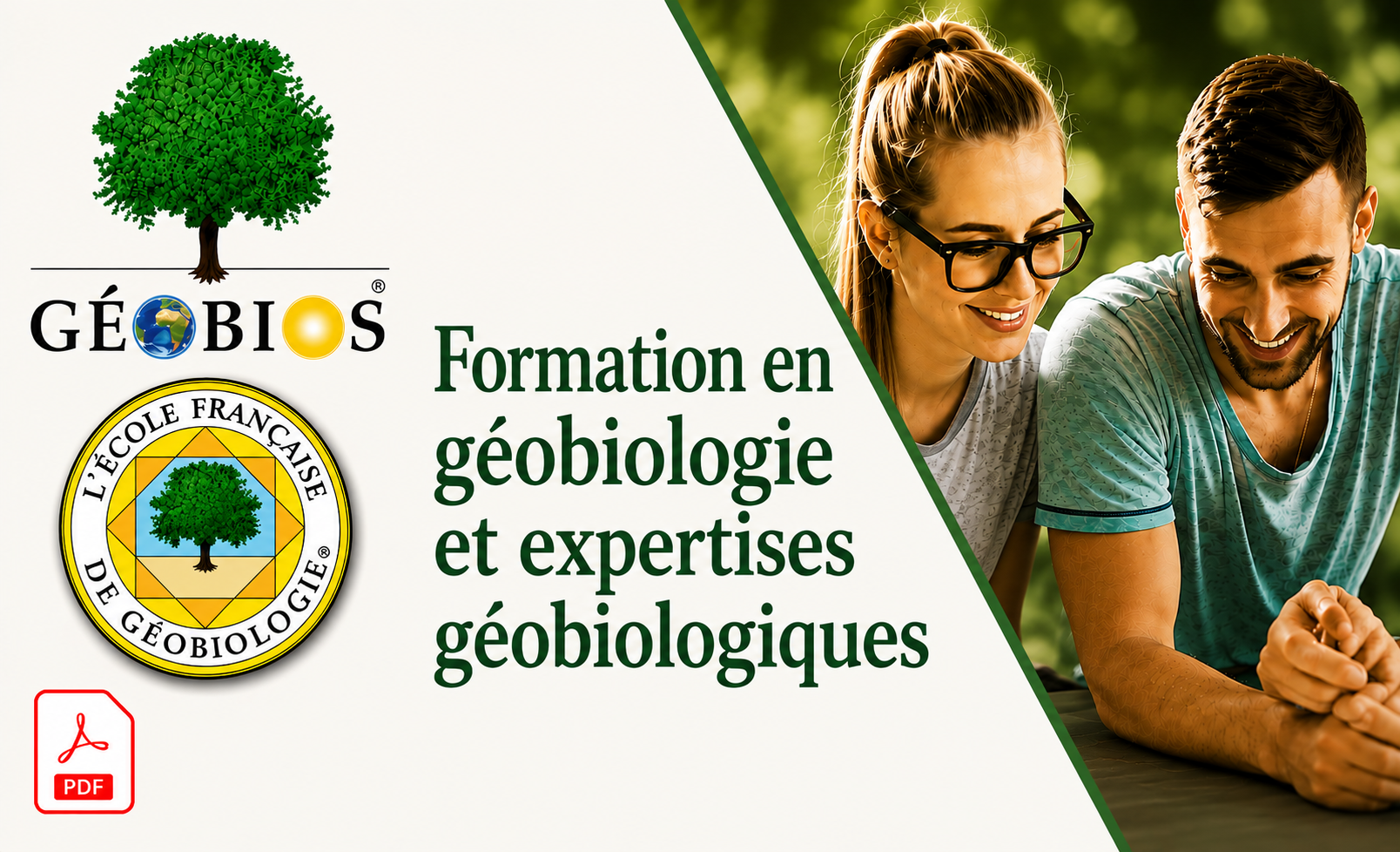 G&eacute;obios - Formation en g&eacute;obiologie (EFG) et expertises g&eacute;obiologiques | Geobios.com - Le Groupe G&eacute;obios&reg;, fond&eacute; par Alain de Luzan, est sp&eacute;cialis&eacute; dans la g&eacute;obiologie et d&eacute;veloppe ses activit&eacute;s autour de la formation professionnelle en g&eacute;obiologie, des expertises g&eacute;obiologiques et de la M&eacute;thode G&eacute;obios&reg;. Il comprend l&rsquo;&Eacute;cole Fran&ccedil;aise de G&eacute;obiologie&reg;, le R&eacute;seau G&eacute;obios&reg; et l&rsquo;Institut de Recherche en G&eacute;obiologie et Bio&eacute;nergie&reg;. Depuis 1988, G&eacute;obios d&eacute;veloppe une approche de la g&eacute;obiologie fond&eacute;e sur l&rsquo;&eacute;tude des lieux, de leur environnement et des diff&eacute;rents ph&eacute;nom&egrave;nes susceptibles d&rsquo;influencer le vivant
