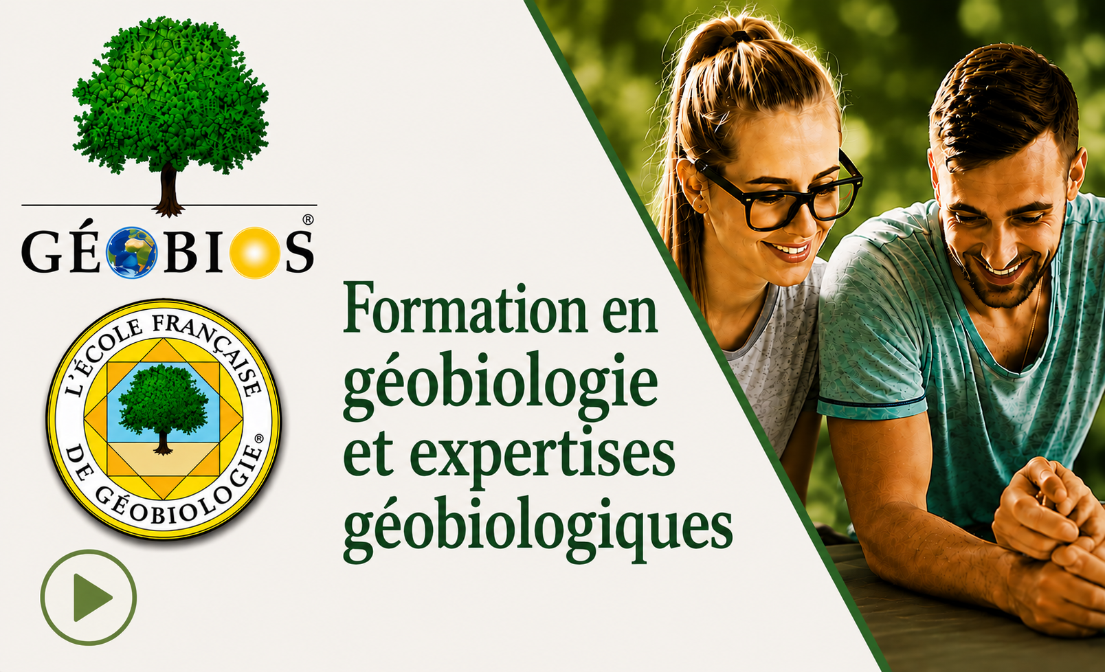 G&eacute;obios - Formation en g&eacute;obiologie (EFG) et expertises g&eacute;obiologiques | Geobios.com - Le Groupe G&eacute;obios&reg;, fond&eacute; par Alain de Luzan, est sp&eacute;cialis&eacute; dans la g&eacute;obiologie et d&eacute;veloppe ses activit&eacute;s autour de la formation professionnelle en g&eacute;obiologie, des expertises g&eacute;obiologiques et de la M&eacute;thode G&eacute;obios&reg;. Il comprend l&rsquo;&Eacute;cole Fran&ccedil;aise de G&eacute;obiologie&reg;, le R&eacute;seau G&eacute;obios&reg; et l&rsquo;Institut de Recherche en G&eacute;obiologie et Bio&eacute;nergie&reg;. Depuis 1988, G&eacute;obios d&eacute;veloppe une approche de la g&eacute;obiologie fond&eacute;e sur l&rsquo;&eacute;tude des lieux, de leur environnement et des diff&eacute;rents ph&eacute;nom&egrave;nes susceptibles d&rsquo;influencer le vivant