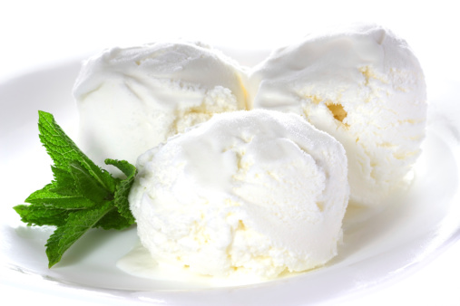 Glace au fromage blanc sans sorbetière