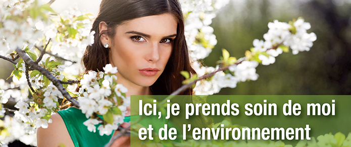 Ici, je prends soin de moi et de l'environnement