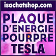 Plaque d’énergie pourpre Tesla véritable - Sommeil réparateur/Équilibre énergétique - Soulagement des douleurs | Isachat-shop.com - Isachat-shop.com, spécialiste reconnu depuis 13 ans, en produits énergétiques/bien-être propose sa plaque d’énergie pourpre Tesla, véritable plaque Tesla (selon l’invention de Nikola Tesla) - La plaque d’énergie pourpre Tesla permet d'obtenir un sommeil profond et réparateur, neutralise en grande partie les ondes électro-magnétiques (5 G, Antenne relais, écran d'ordinateur) et soulage rapidement diverses douleurs - Utilisable à vie elle permet aussi la dynamisation des aliments et de l'eau et facilite l'arrêt du tabac - Il existe également un kit thérapeute aux résultats remarquables. - Plaque d'énergie pourpre Tesla - La Plaque D'Énergie Pourpre Tesla fabriquée selon le brevet de Nicolas Tesla à pour but d'augmenter et d'harmoniser notre énergie vitale en créant autour de nous un champ d’énergie positive. Elle protège en grande partie des ondes électromagnétiques et des énergies néfastes qui nous entourent - Elle renforce notre énergie vitale, favorise et améliore de façon significative la qualité du sommeil. D'une efficacité remarquable sur les douleurs ponctuelles plus anciennes, elle trouvera de nombreuses utilisations au jour le jour.