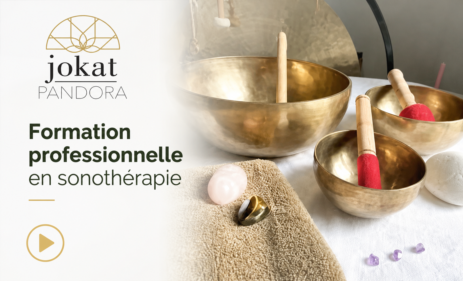 Formation professionnelle de Sonoth&eacute;rapie avec les bols tib&eacute;tains