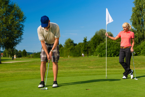 Le golf pour canaliser son agressivité