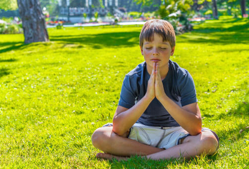 Le yoga/détente des enfants