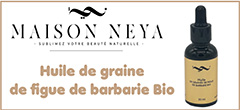 Huile de Graine de Figue de Barbarie Bio – L’Élixir de Beauté Naturelle - Maison Neya - L' huile de graine de figue de barbarie bio, un trésor naturel riche en nutriments et antioxydants. Pressée à froid à partir de graines soigneusement sélectionnées, cette huile précieuse est conçue pour nourrir, hydrater et revitaliser votre peau, tout en la protégeant des agressions extérieures. 100% Pure et Bio : huile certifiée biologique et est extraite à partir de graines de figue de barbarie de haute qualité, sans aucun ajout de produits chimiques ou conservateurs. Riche en nutriments : Contient une haute concentration en acides gras essentiels (oméga 6 et 9), en vitamine E et en stérols, qui favorisent la régénération cellulaire et luttent contre les signes de l’âge. Propriétés antioxydantes et anti-âge : Aide à réduire l’apparence des rides et des ridules, améliore l’élasticité de la peau et protège contre les radicaux libres. Hydratation intense : Pénètre rapidement sans laisser de film gras, laissant la peau douce, hydratée, éclatante et un teint lumineux et rajeuni. L' huile de graine de figue de barbarie bio est produite dans les coopératives situées au Maroc, garantissant une qualité supérieure et un approvisionnement éthique