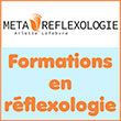 Formation en réflexologie plantaire - Formation en réflexologie avancée (prénatothérapie/symbolique du pied) - Devenir réflexologue certifié École de la Métaréflexologie - Cours de médecine traditionnelle chinoise/MTC, étude du corps humain (thérapie holistique) | Sante-holistique.com - Métaréflexologie Arlette Lefebvre, école de renom en formation en réflexologie plantaire et en réflexologie avancée, propose, depuis plus de 20 ans, une formation en réflexologie plantaire et une formation en réflexologie avancée (prénatothérapie), ainsi qu’un atelier spécialisé sur la symbolique du pied - Cette formation spécialisée permet de devenir réflexologue certifié École de la Métaréflexologie - Cette formation en réflexologie s’appuie aussi sur des cours de médecine traditionnelle chinoise/MTC, ainsi qu’une étude détaillée et précise du corps humain (thérapie holistique) 