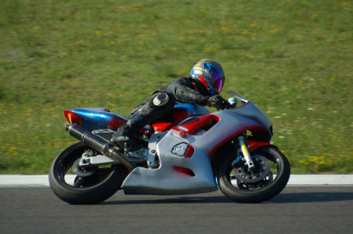 Moto GP  - Course de vitesse en moto