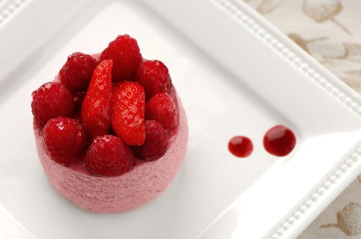 Mousse à la fraise