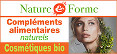 Nature et Forme, spécialiste référent en compléments alimentaires naturels santé/detox/antioxydants et cosmétiques bio, propose des produits tels que Silicium organique, gamme Pianto, Ail noir vieilli, protéines vegan, crème bave d’escargot, TAAJ