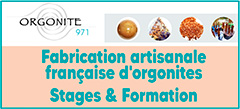 Fabrication artisanale Française d'Orgonites - Stages et formations de fabrications d'orgonite artisanale - stage de formation pour apprendre à fabriquer ses propres Orgonites - Formation en ligne Création et fabrication artisanale française d'Orgonite aux bienfaits (Orgonite pyramide, Orgonite dôme, Cloudbusters, pendentifs, Orgonite de poche) - Les Orgonites ont de nombreuses vertus ou bienfaits et vous protège des ondes électromagnétiques, des énergies négatives ambiantes, des pollutions énergétiques, équilibre et harmonise les chakras. Orgonite de fabrication française/artisanale - Protection contre les ondes électromagnétiques (Wifi, télévision, portable, DECT, Linky) - Métaux et pierres naturelle de lithothérapie (Cristal de roche, Quartz rose, Shungite, cuivre, bronze, or, aluminium) - Harmonisation de chakras | Orgonite-971.com
