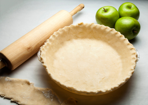 Pâte à tarte pour préparation sucrée ou salée