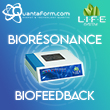 Biorésonance et Biofeedback - Beaucoup de personnes souffrent de stress émotionnel, de dépression, de douleurs physiques, de troubles du sommeil, de perte de vitalité, de surpoids, de troubles sexuels, mais ne savent pas comment retrouver leur bien-être. Quantaform International propose la biorésonance avec le LIFE System pour un rééquilibrage complet du corps et recouvrer votre bien-être physique et émotionnel. Le LIFE system émet des ondes électromagnétiques qui entrent en résonance avec le corps. L’appareil communique avec nos organes et nos cellules, puis les réinforme à leur juste fréquence pour une meilleure reproduction. Le LIFE System est le seul appareil de biorésonance à avoir obtenu une certification C2 A par la TUV dans des tests cliniques en double aveugle