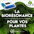 Biorésonance et biofeedback pour les plantes - Pour soigner les plantes, les maintenir en bonne santé et pour leur prospérité, Quantaform International propose la biorésonance. Il s’agit d’une thérapie basée sur les fréquences vibratoires. Quantaform International utilise le LIFE System et le QuantaScan Pro, les deux appareils les plus performants du marché. Ils agissent sur les plantes, les êtres humains et les animaux. Grâce aux fréquences adaptées, les appareils réinforment les cellules du corps afin de retrouver le bien-être physique et émotionnel.