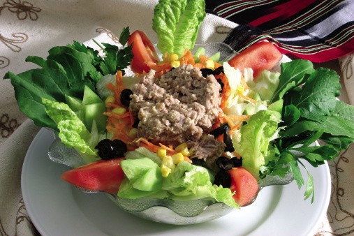 Tartare de cabillaud au concombre