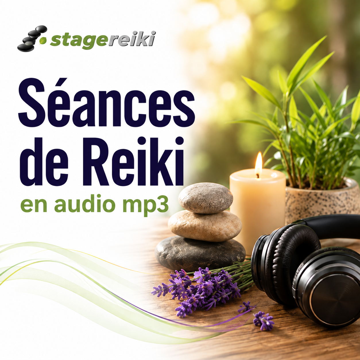 S&eacute;ances de reiki en audio mp3 Bruno Brunetti