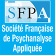 Société Française de Psychanalyse Appliquée - SFPA - La Société Française de Psychanalyse Appliquée est une association (Loi 1901) qui a pour objet de transmettre la psychanalyse. Elle fonde son action sur la recherche psychanalytique théorique et ses applications didactiques.