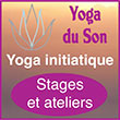 Stages et formation yoga du son ouverture à la lumière du kundalini - Ce Yoga du Son s’appuie sur les traditions tibétaine, shintoïste, taoïste et chamaniques. Il s’inscrit dans une démarche de découverte de notre véritable nature et de nos richesses intérieures. Cette pratique des Sons repose sur un travail de libération de la voix, qui va mobiliser les différents plans vibratoires qui nous composent, stimuler notre énergie, renforcer notre identité, et libérer notre potentiel créatif. Denis Fargeot nous invite dans ce yoga à expérimenter les 5 Sons-Mère, les 5 voyelles sacrées universelles. Il nous invite à apprendre les bases du chant harmonique et de certains mantras primordiaux pour nous connecter à nos ressources intérieures et nous ouvrir à notre dimension sacrée. La beauté véritable, ce sont des rayons qui jaillissent des profondeurs sacrées de l’âme et éclairent l’extérieur du corps, comme la vie jaillit du noyau et donne à la fleur une couleur et un parfum. Khalil Gibran Cette approche s’adresse à des néophytes dans le chant, mais aussi à des professionnels qui veulent s’enrichir de la dimension psycho-énergétique, du ressenti de la vibration dans le corps, des appuis reliés au hara et à la Terre. Les stages de Yoga du Son permettent de mettre en lien psychologie, développement personnel, yoga et puissance alchimique des Sons. Ces enseignements mettent en vibrations les qualités des 5 éléments, en soi, et autour de soi. La Voix faisant l’intermédiaire entre notre dimension interne profonde, et la manifestation externe. Elle entre dans l’opportunité de mettre en action notre puissance de créativité, en lien avec notre nature profonde. Les pratiques incluent les dimensions physique, énergétique, émotionnelle, mentale, et spirituelle de la personne.