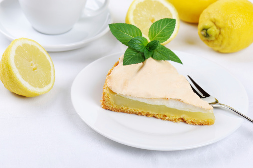 Tarte au zeste de citron 