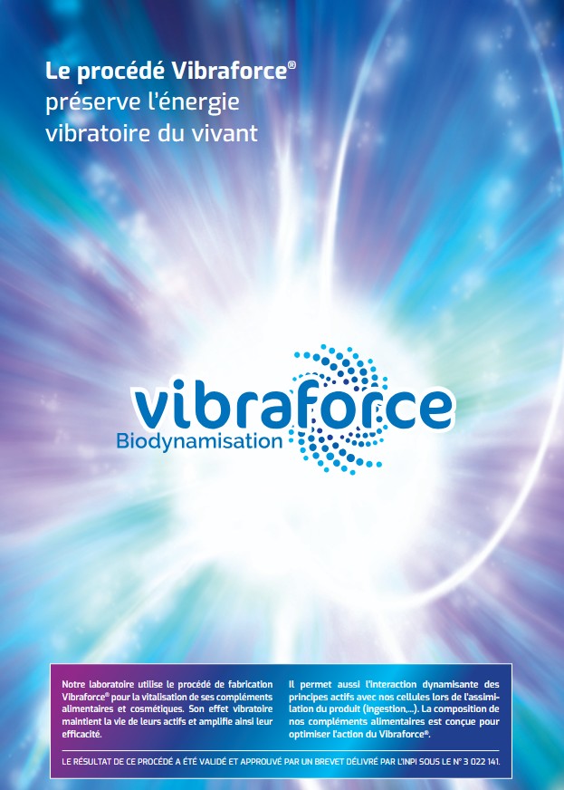Labo fa&ccedil;onnier Bio/Vibra (marque blanche/white label) - Laboratoire phyto/bio fournisseur/grossiste distributeur/fabricant d&rsquo;ingr&eacute;dients de compl&eacute;ments alimentaires biologiques - Compl&eacute;ments alimentaires bio dynamis&eacute;s innovants (Vibra) - Fa&ccedil;onnage/r&eacute;tro-ing&eacute;nierie sur-mesure/full service de ma/sa marque blanche et produits biosourc&eacute;s en g&eacute;lules, liquides, comprim&eacute;s, poudres et cosm&eacute;tiques bio/naturels (r&eacute;alisation de marque &agrave; fa&ccedil;on/petites s&eacute;rie quantit&eacute;s) - Extraction liquide/glyc&eacute;rine de plantes/propolis actifs fran&ccedil;ais, MOQ/s&eacute;rie petit/r&eacute;duit. (marques Natur&egrave;ge, Natav&eacute;a, L&rsquo;axe BIO, tr&eacute;sor des abeilles, zenetslim) - Produits &eacute;nerg&eacute;tiques/alchimiques avec fleurs de Bach, nutriments/ingr&eacute;dients inform&eacute;s pour la sant&eacute; humaine et animale (chevaux, chiens, chats) | Vibraforce.com - Vibraforce Labs, fa&ccedil;onnier Bio Vibra et extracteur de Phyto et Apith&eacute;rapie, avec ses marques de renom (Natur&egrave;ge, Natav&eacute;a, L&rsquo;axe BIO, tr&eacute;sor des abeilles, zenetslim et H&eacute;padrel la solution n&deg;1 pour le foie et h&eacute;patique) est le laboratoire fran&ccedil;ais r&eacute;f&eacute;rent expert, dans les compl&eacute;ments alimentaires dynamis&eacute;s et &eacute;nerg&eacute;tiques ainsi que les produits de la ruche (apith&eacute;rapie, propolis, gel&eacute;e royale, pollen). Vibraforce laboratoires est reconnu comme fa&ccedil;onnier sp&eacute;cialiste de compl&eacute;ments alimentaires bio-dynamis&eacute;s (Vibra) avec des fa&ccedil;onnages/extractions sur mesure/full service afin de cr&eacute;er/lancer sa marque/gamme de compl&eacute;ments alimentaires - la biodynamisation des plantes (ingr&eacute;dients actifs naturels) et dans le fa&ccedil;onnage de cosm&eacute;tiques bio/naturels (r&eacute;alisation de marque blanche/petites s&eacute;ries/quantit&eacute;s r&eacute;duite) - De plus, le laboratoire ag&icirc;t, par la bio dynamisation, sur les actifs des plantes, des oligo&eacute;l&eacute;ments, les extraits dynamis&eacute;s de plantes pour la nutrition, actifs dynamis&eacute;s, etc. Vibraforce d&eacute;veloppe aussi la m&eacute;decine informationnelle, la m&eacute;decine &eacute;nerg&eacute;tique et les soins &eacute;nerg&eacute;tiques personnalis&eacute;s avec des nutriments et ingr&eacute;dients vibra-inform&eacute;s pour la sant&eacute; humaine et animale (chevaux, chiens, chats) - Vibrextract apporte des solutions de nutrition v&eacute;to de soins et d&rsquo;alimentation f&eacute;line, canine et &eacute;quine. Notre labo grossiste/distributeur est fabricant d&rsquo;extraits secs/glyc&eacute;rin&eacute;s de plantes de qualit&eacute; biologique ou conventionnelle et d&rsquo;origine fran&ccedil;aise. Vibraforce propose la vente ses produits bio-inform&eacute;s en magasins bio et di&eacute;t&eacute;tique, herboristeries et pour les distributeurs revendeurs professionnels de la sant&eacute; holistique et th&eacute;rapeutes, esth&eacute;tique et les pharmacies.