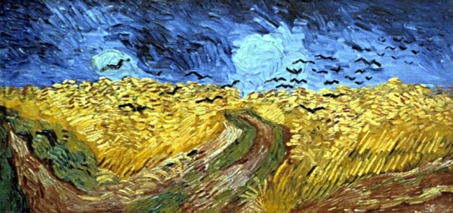 Vincent Van Gogh - "Champs de blé aux corbeaux" - huile sur toile - Auvers sur Oise - 1890 © thinkstock Depuis plusieurs decennies, les prix des oeuvres de Vincent Van Gogh atteignent des sommets dans les grandes salles de vente internationales