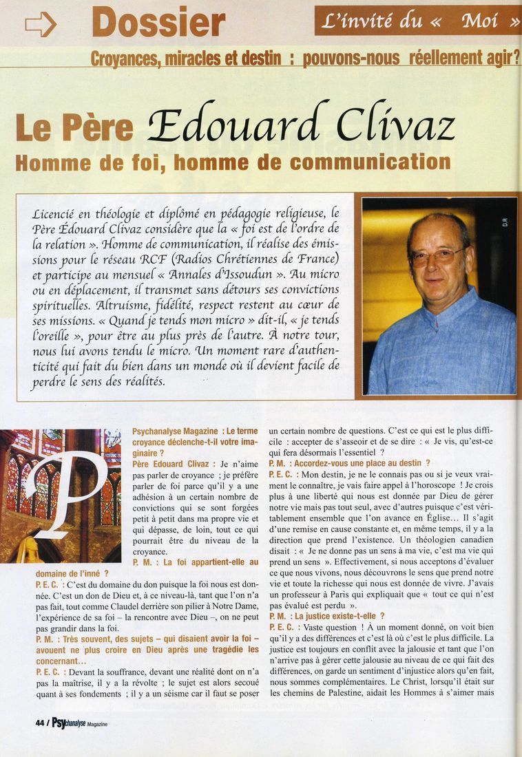 psychanalyse-magazine-28-pere-edouard-clivaz