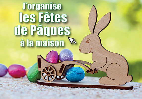 J'organise les Fêtes de Pâques à la maison !