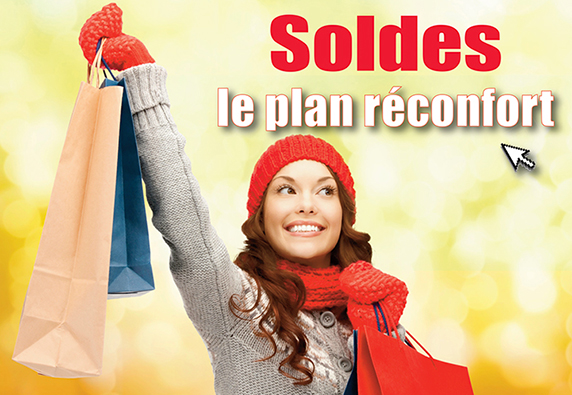 Soldes : le plan r&eacute;confort